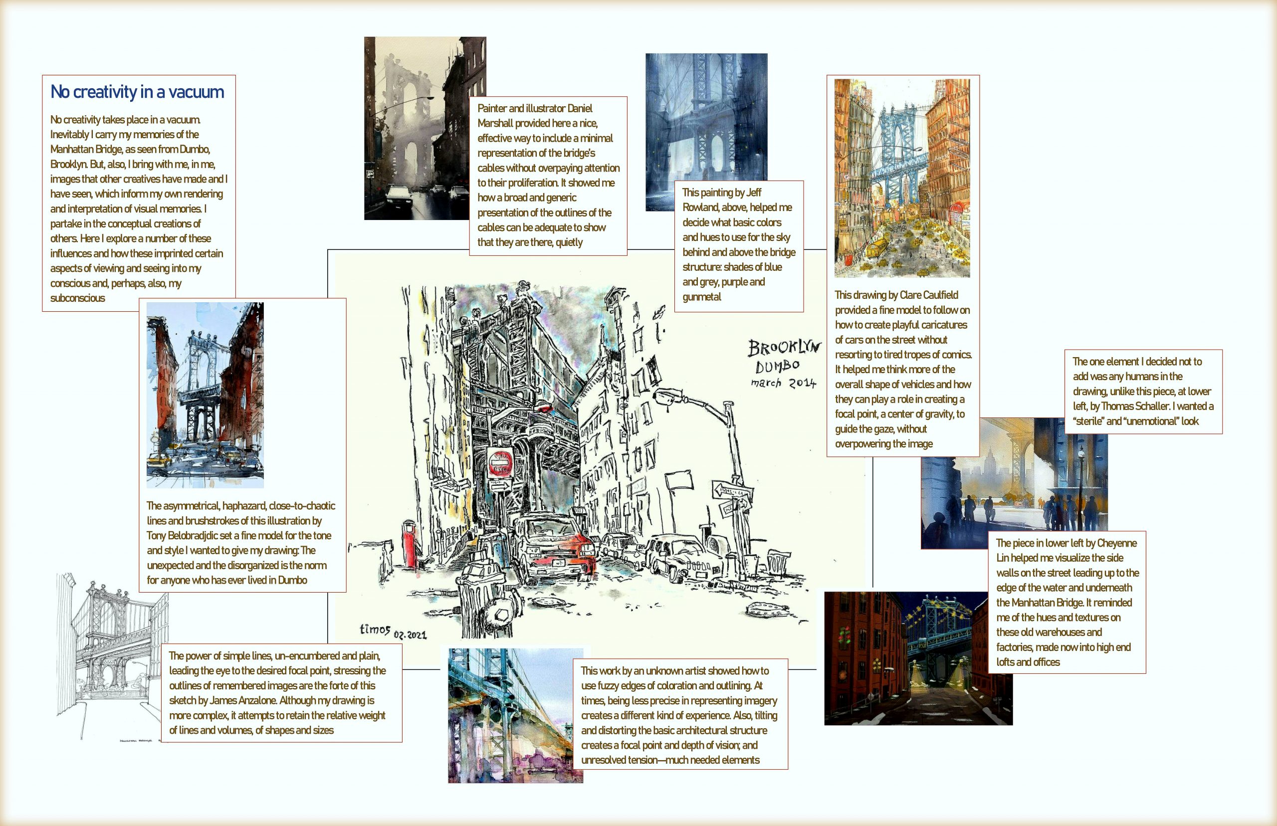 analyzing paths to the creative process