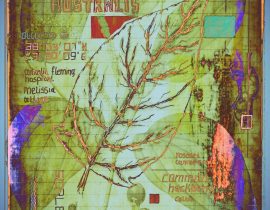 plantae | encaustic plate 04