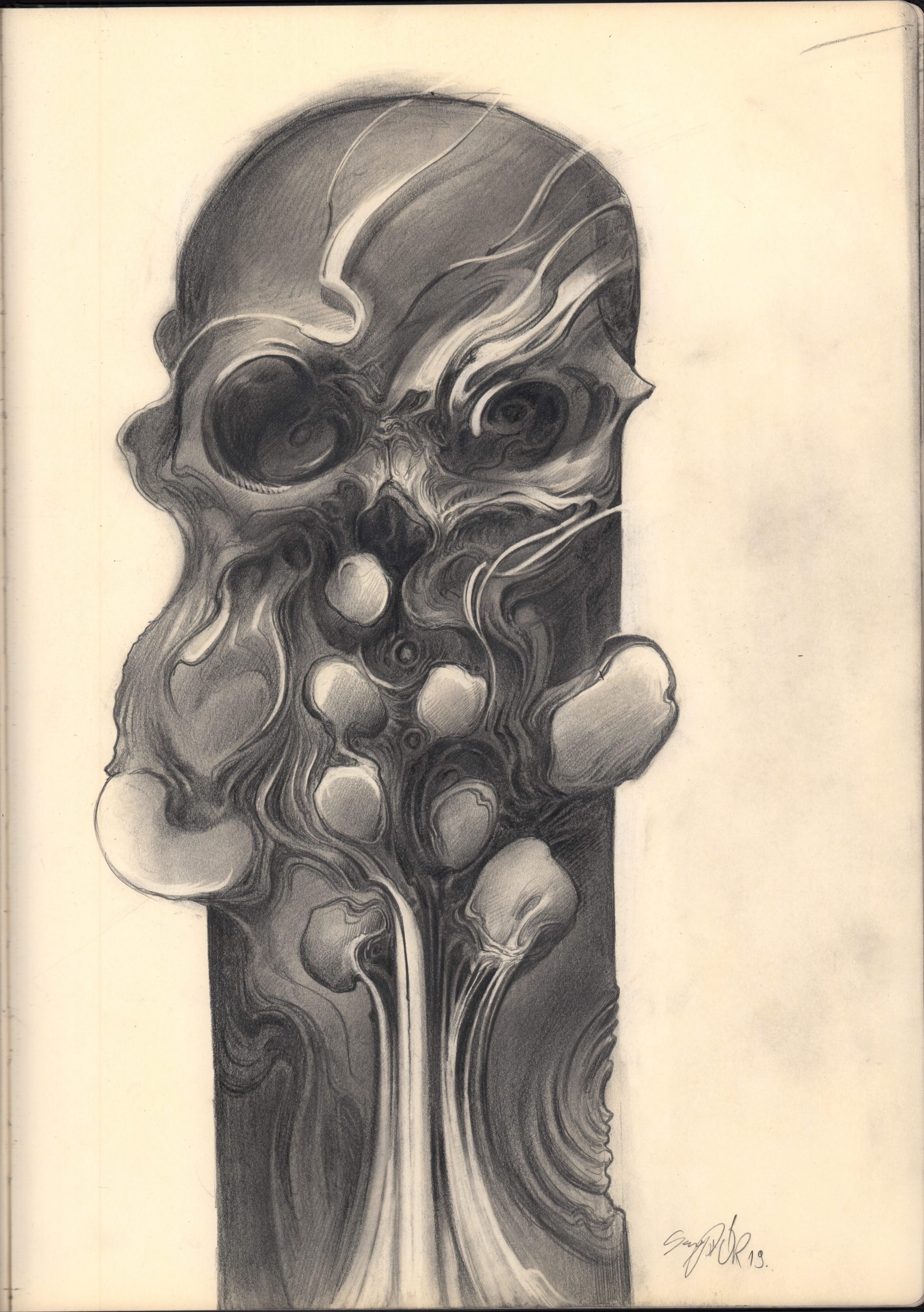 Skull totem