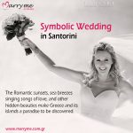 Symbolic Wedding in Santorini