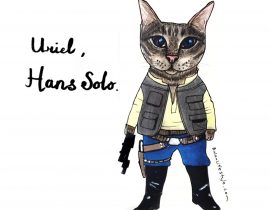 Uriel as Hans Solo