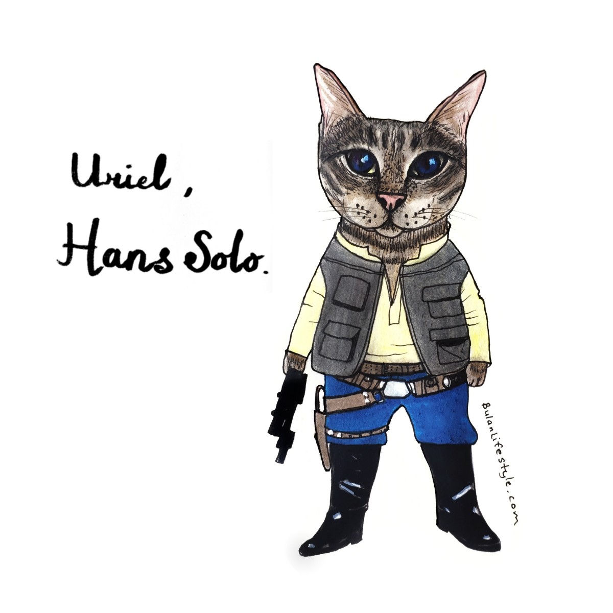 Uriel as Hans Solo