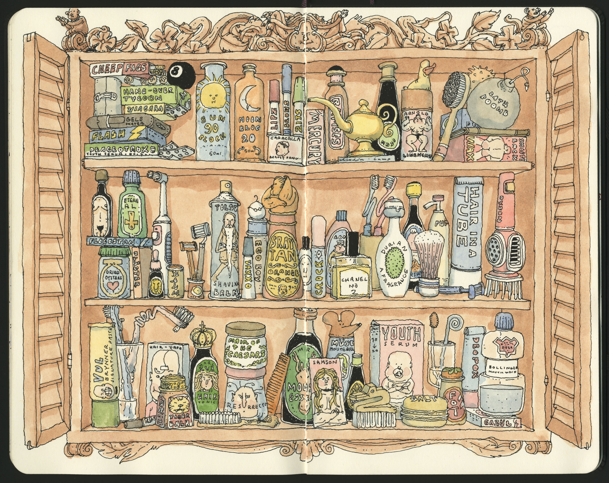 Cabinets of curiosities