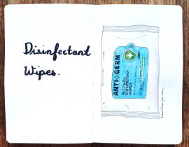 Disinfectant wipes