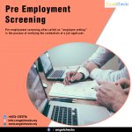 Pre Employment Screening