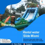 Rental Water Slide Miami