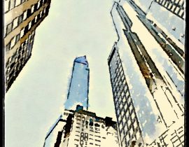 high rises of New York