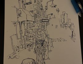 Chinatown, NYC – draft study