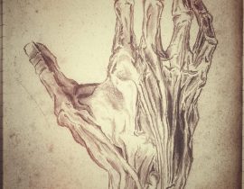 hand gesture – sketch in progress