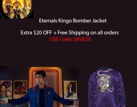 Eternals Kingo Bomber Jacket