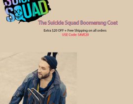 The Suicide Squad Boomerang Coat