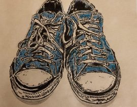 shoes sketch / still working