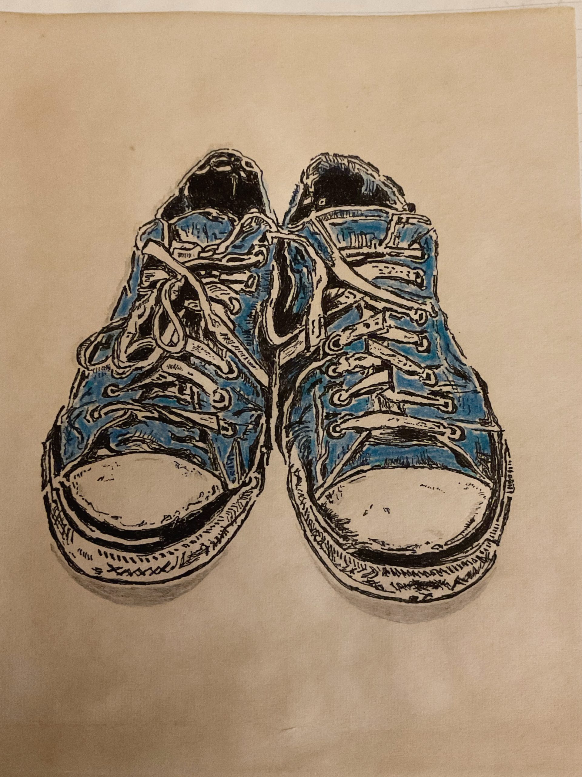 shoes sketch / still working