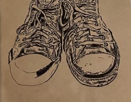 shoes sketch, in progress