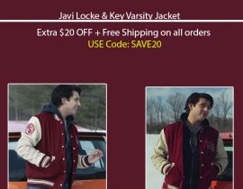 Javi Locke & Key Varsity Jacket