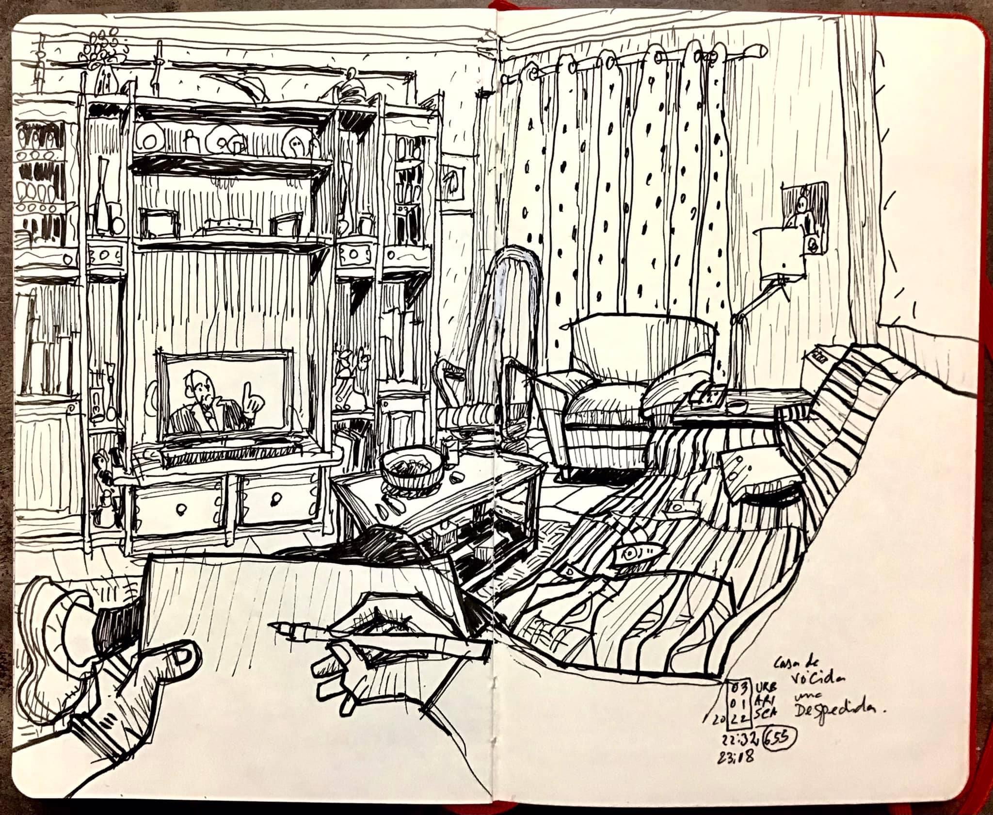 Mom living room.