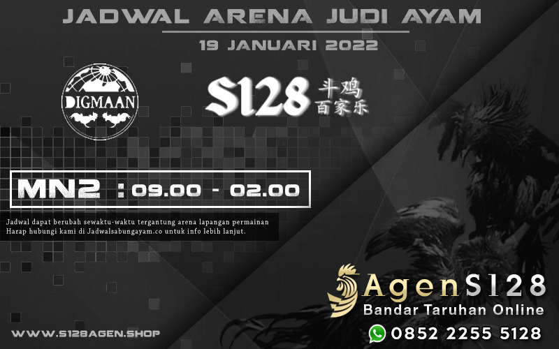 Jadwal Arena Judi Ayam S128 – 19 Januari 2022