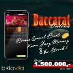 Bermain Live Casino Baccarat DI BOLAVITA