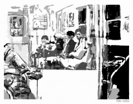 NYC subway scene | 02.17.2022