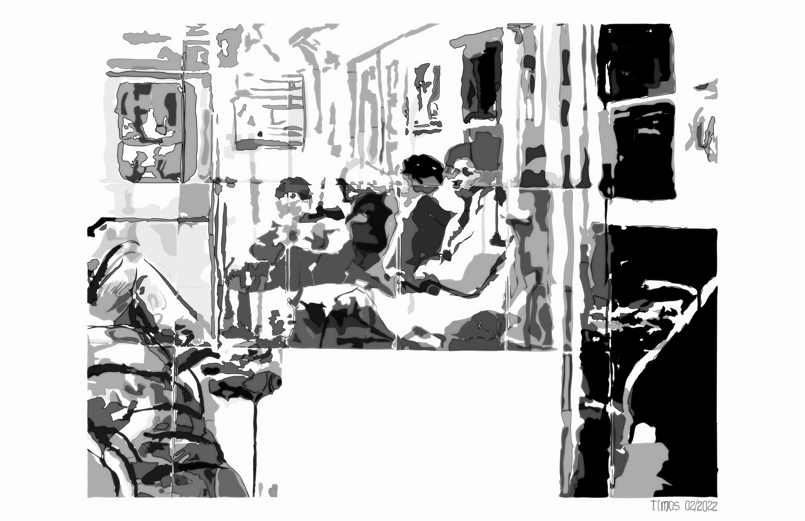 NYC subway scene | 02.17.2022