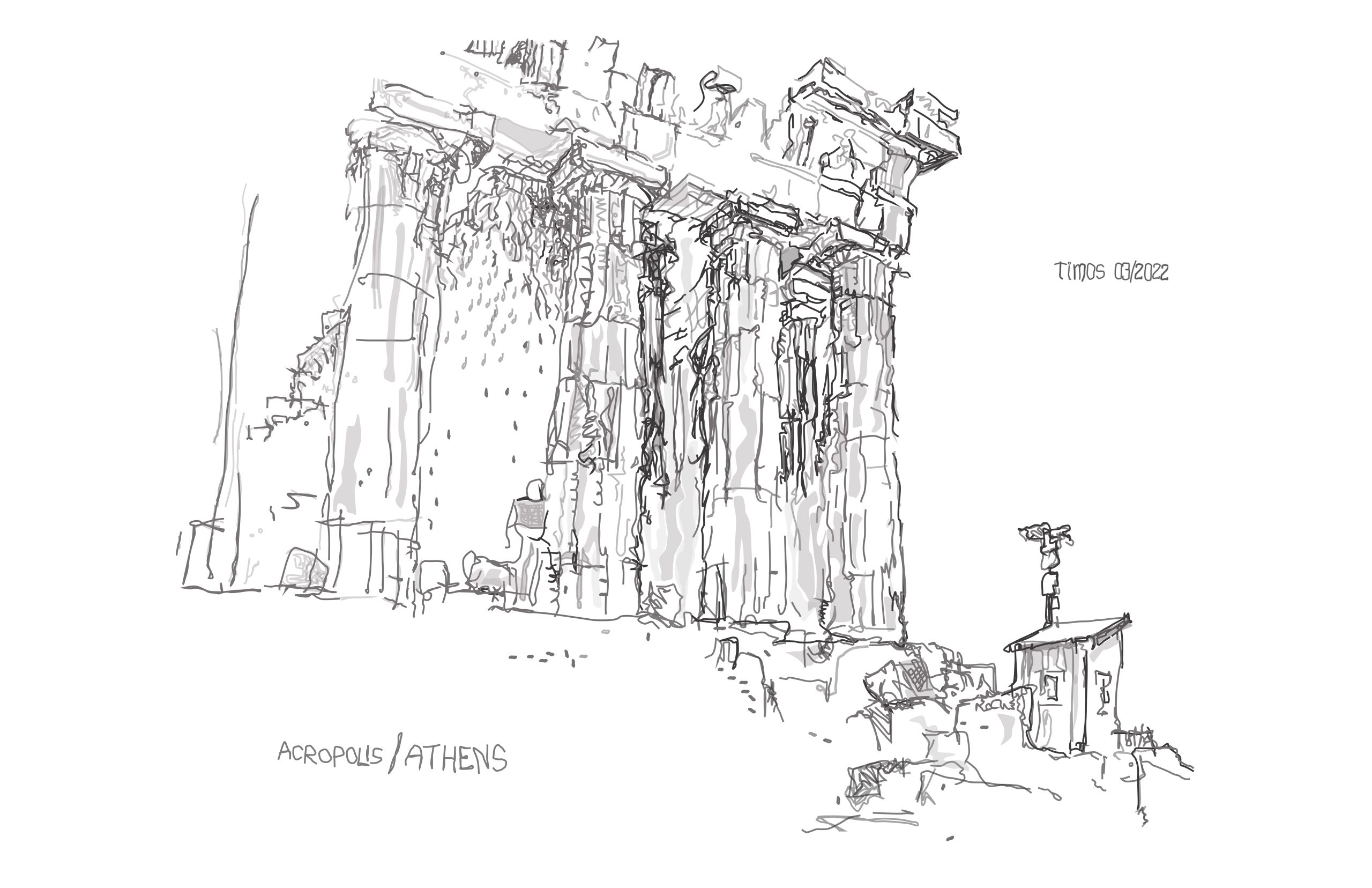 The Parthenon beauty