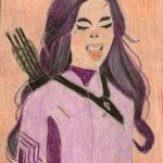 Hawkeye (Kate Bishop) Anime Drawing