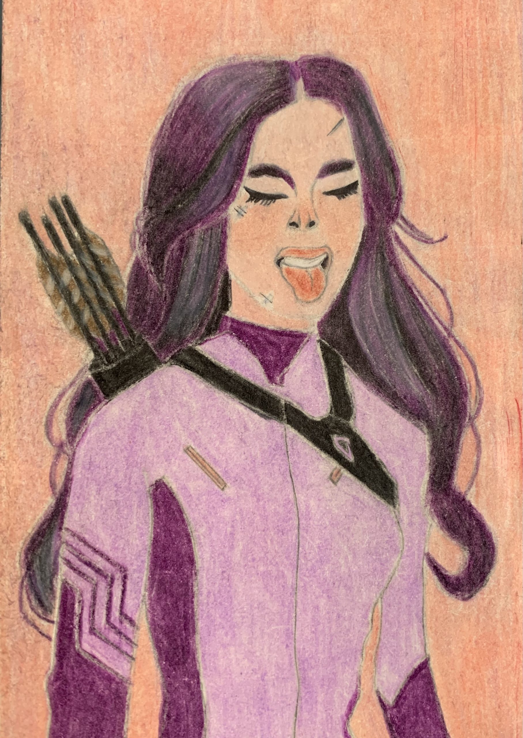 Hawkeye (Kate Bishop) Anime Drawing