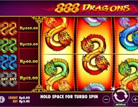 888 Dragon Slot Pragmatic BVGaming Bonus Rollingan 0.5 Persen Setiap Minggu