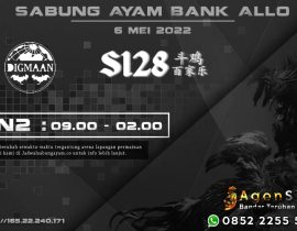 Sabung Ayam Bank Allo Indonesia S128 6 Mei 2022