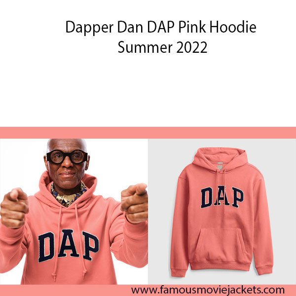 Dapper Dan DAP Pink Hoodie Summer 2022