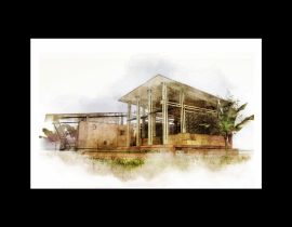 study for villa in Southeast Asia / draft