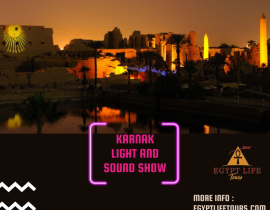 Mind-Blowing sound & light show at Karnak temple