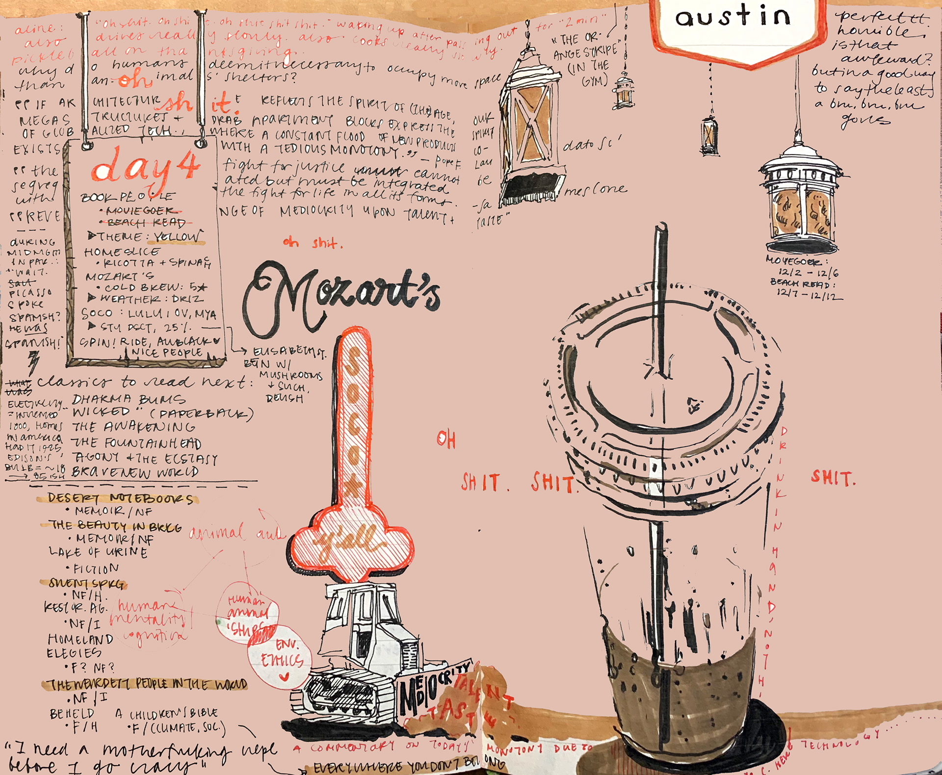 Austin, TX — Mozart’s Coffee