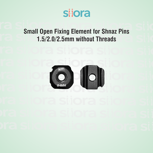 Small Open Fixing Element for Shnaz Pins 1.5-2.0-2.5mm without Threads
