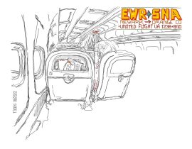 sketch on a plane / 08.29.2022