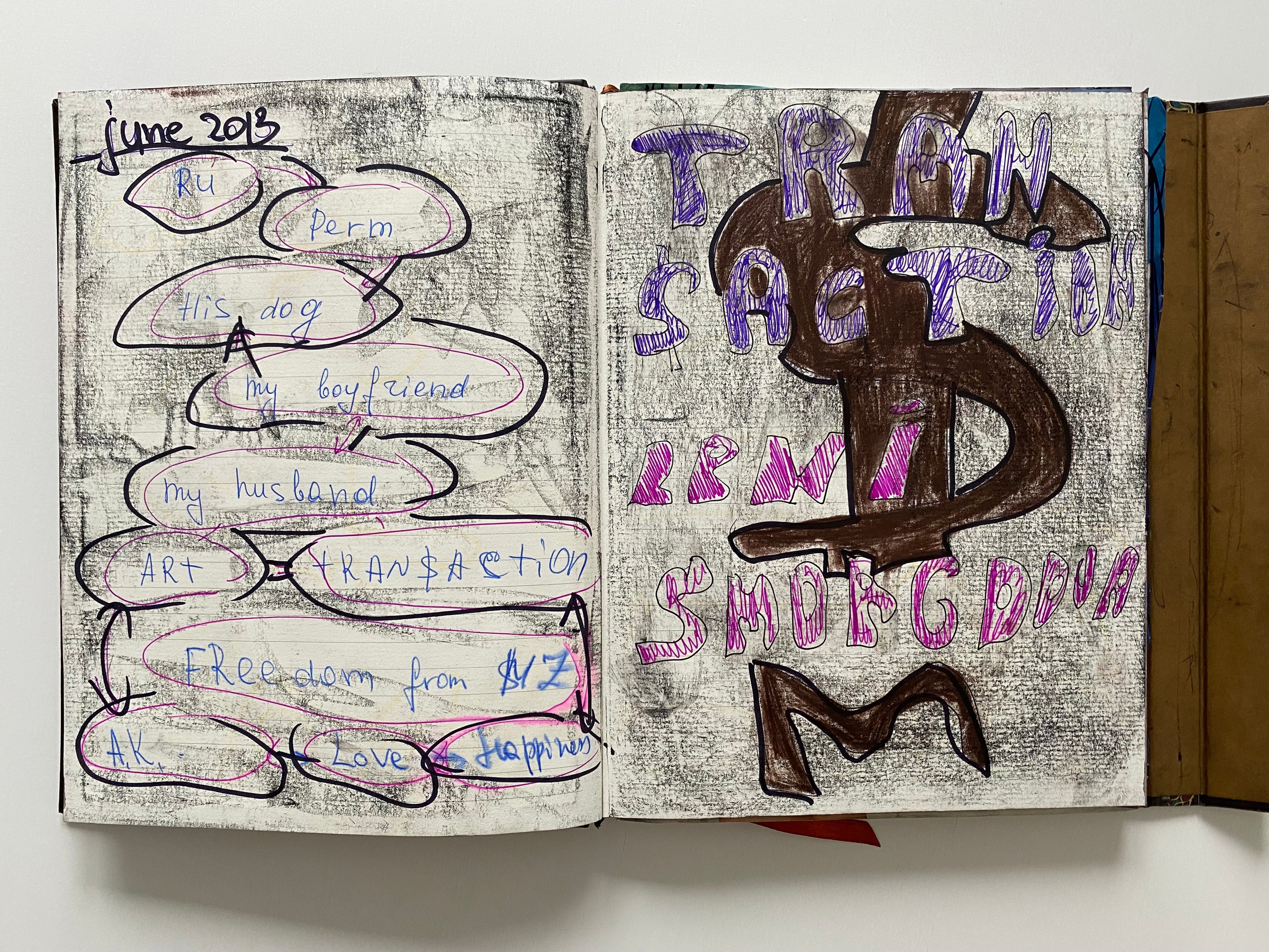 2013 | Transaction Art Journal – London | Leni Smoragdova