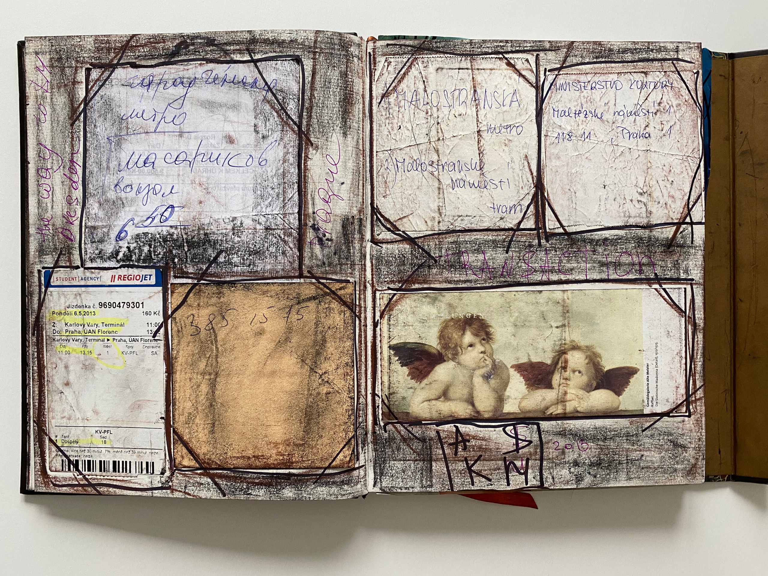 2013 | Transaction Art Journal – London | Leni Smoragdova