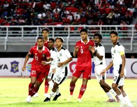 Squad Garuda Bantai Timor Leste 4-0 Kualifikasi Piala Asia U-20