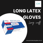 Bioflex Powder Free Long Cuff Latex Gloves PFLML- S