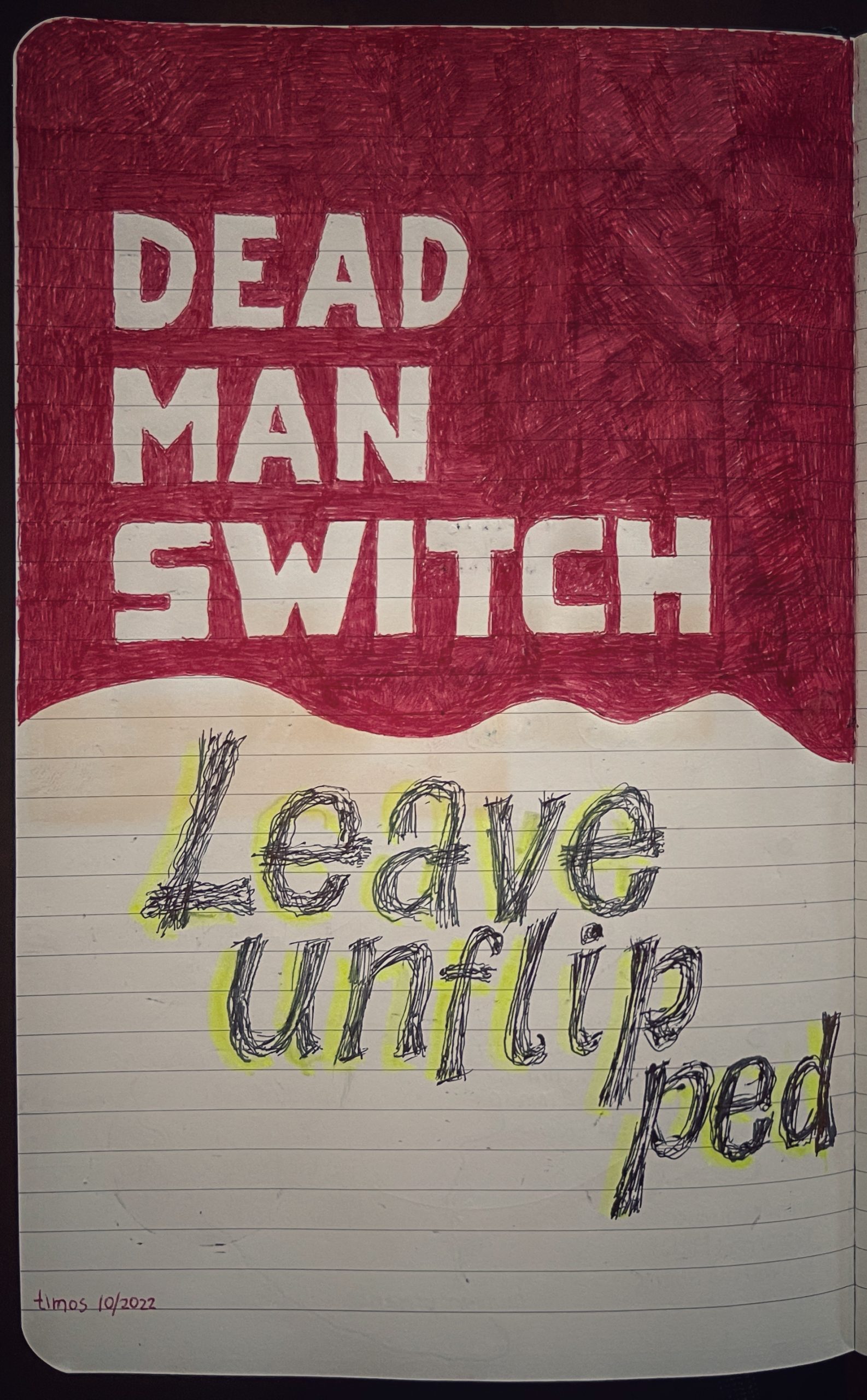 dead man’s switch on