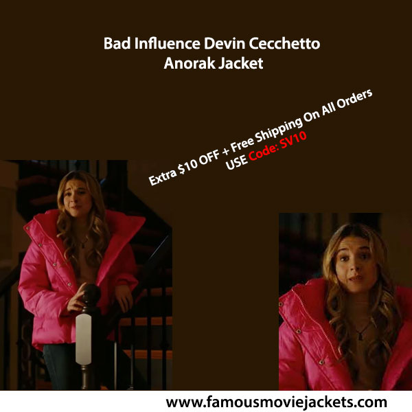Bad Influence Devin Cecchetto Anorak Jacket