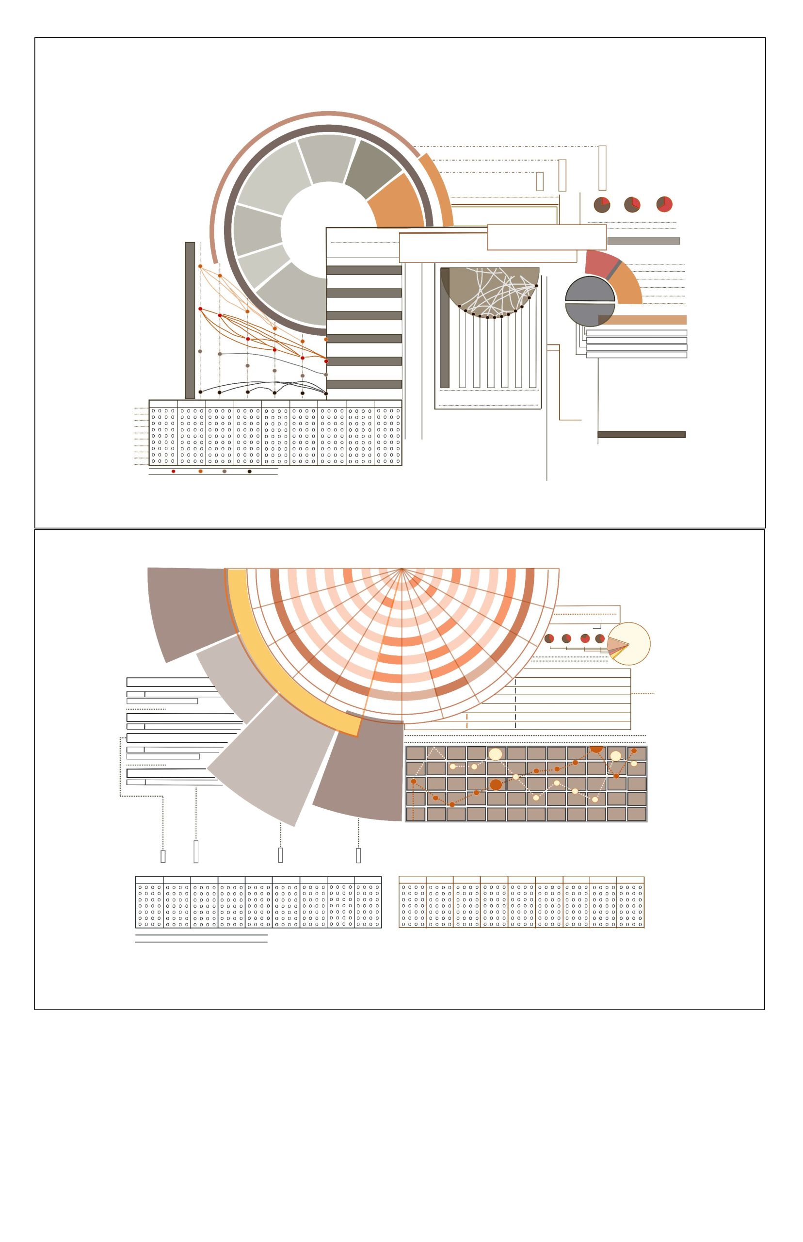 combining basic shapes for infographics