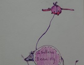 i5wu / I believe I can fly – {$M} Drawing