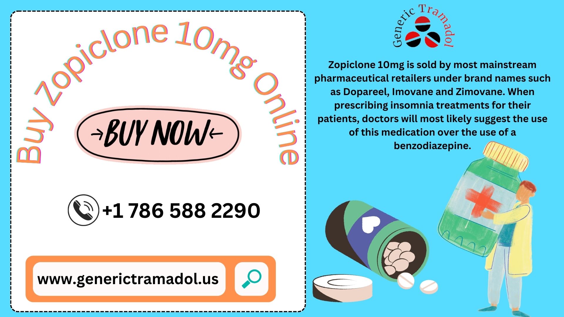 Order Zopiclone 10mg Online | Buy Zopiclone Online Free Shipping