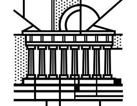a conceptual Parthenon
