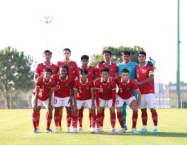 Timnas Indonesia U-20 Kalah 0-2 dari Al-Adalah