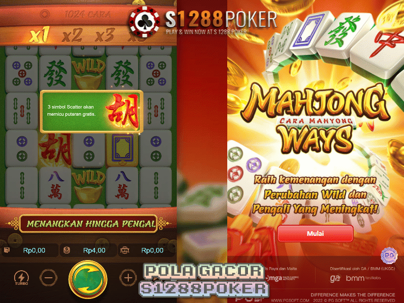 Bocoran Pola Gacor S1288 Mahjong Ways