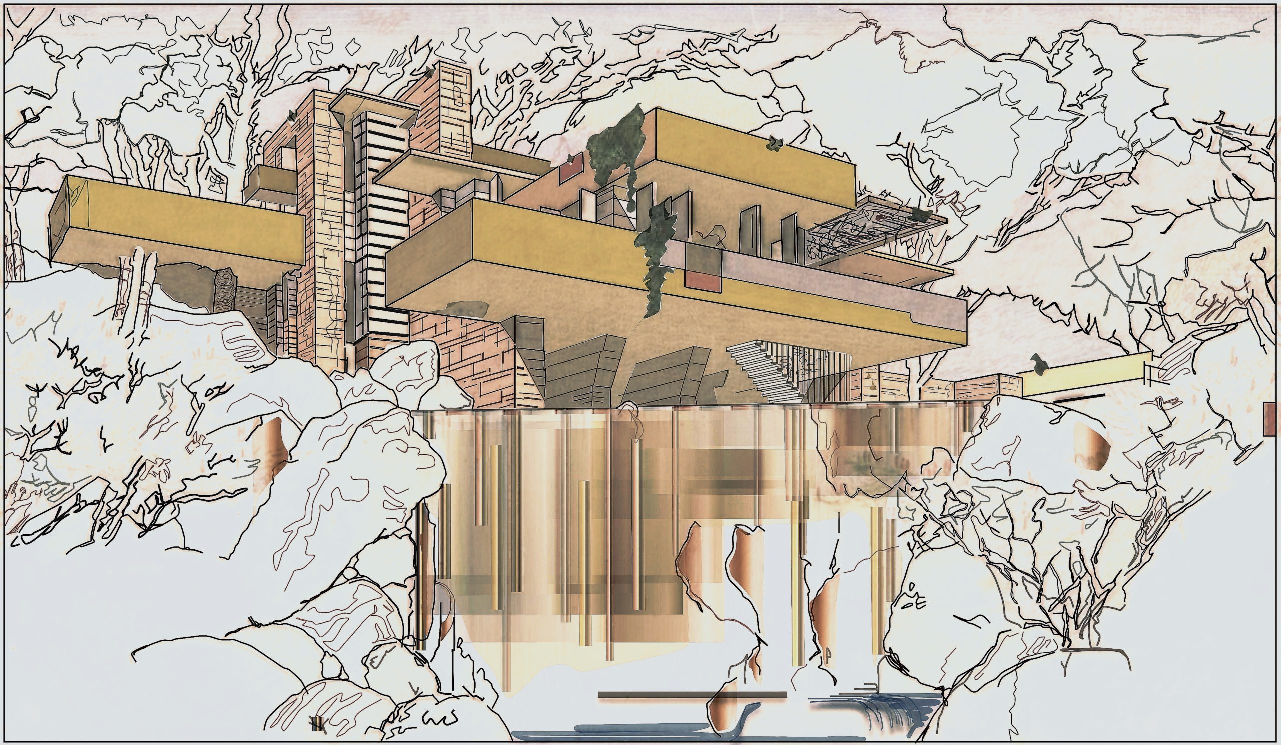 Fallingwater by Wright