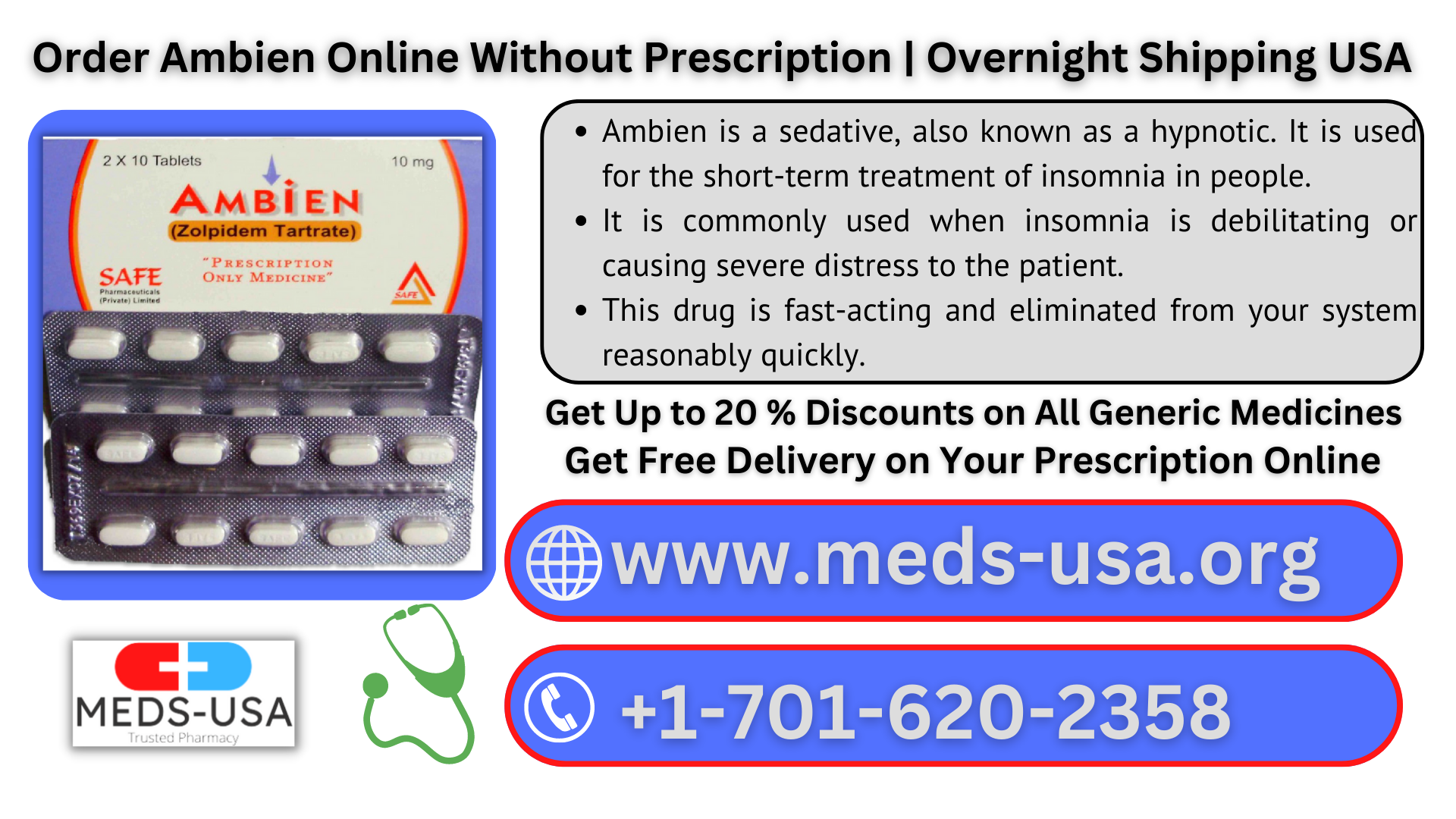 Order Ambien Online Overnight Delivery USA