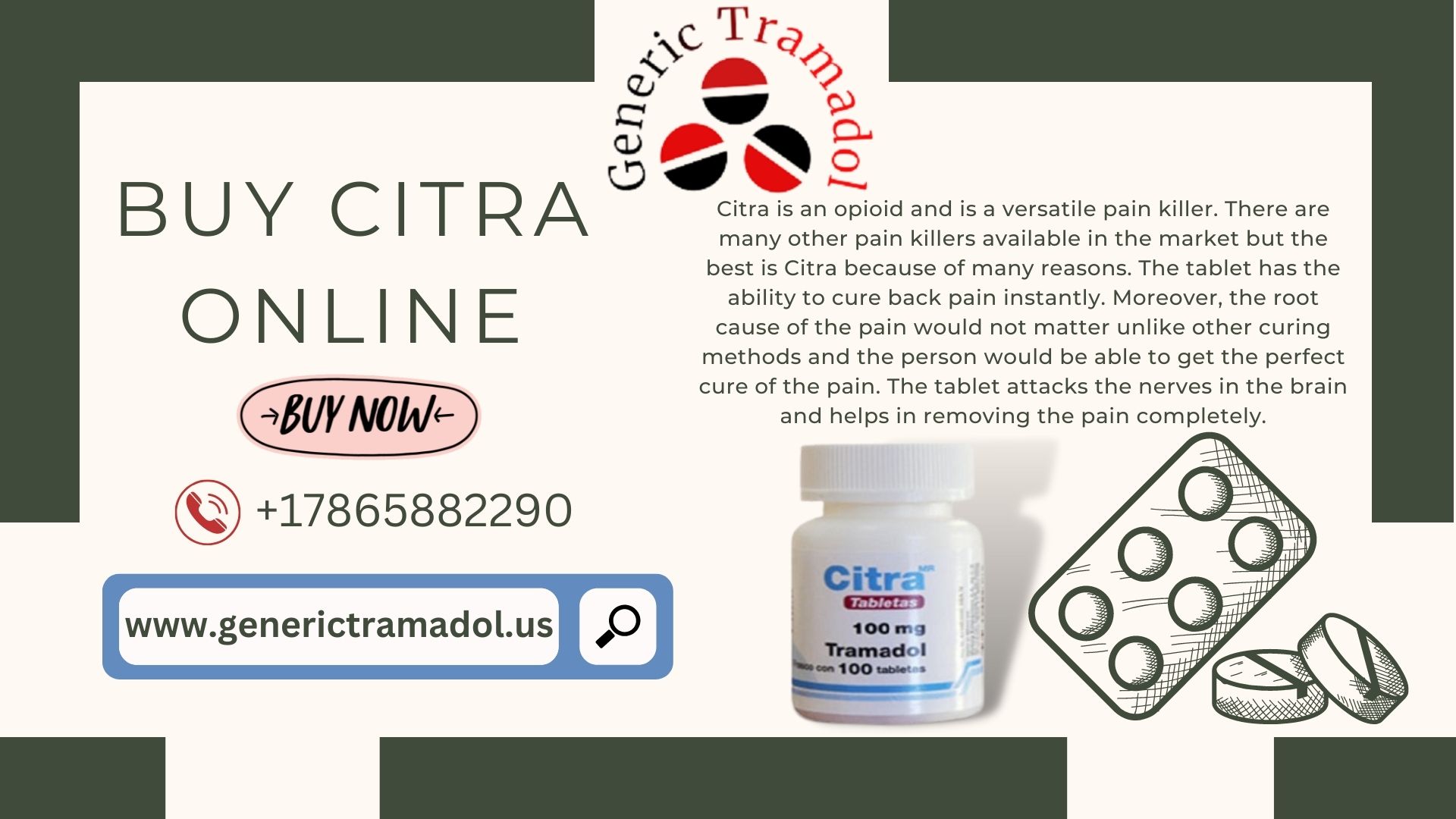 Buy Citra Online Overnight Shipping | Order Tramadol 100mg Online